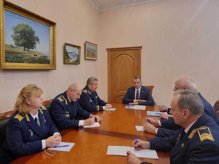 Заместитель министра транспорта РФ посетил МГТУ ГА